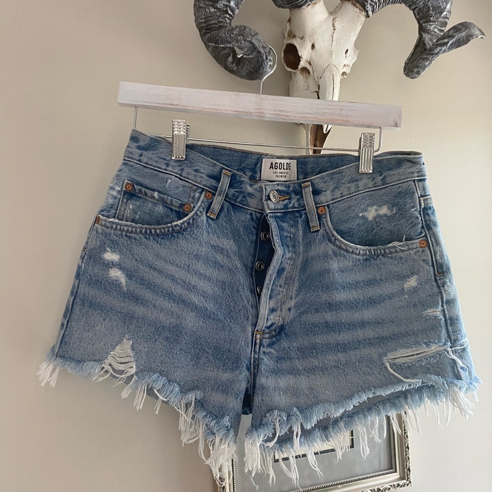 AGOLDE Parker vintage shorts in swapmeet